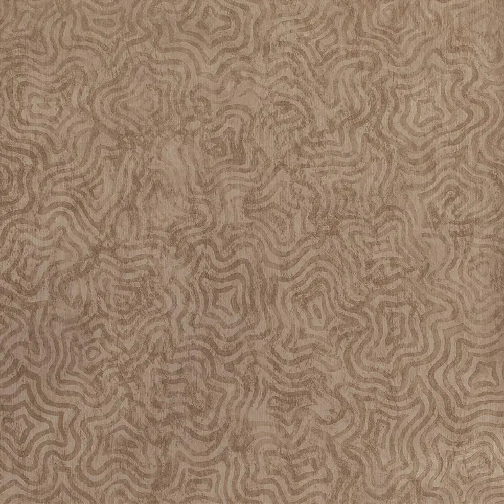 Fresco Smooth 07 Bronze Wallpaper | Designers Guild Europe