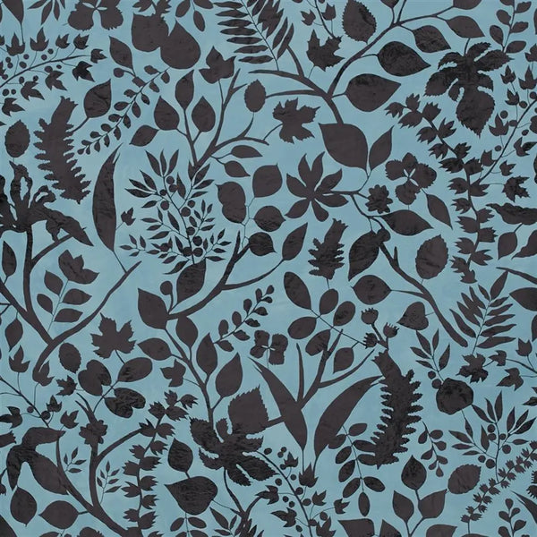 L'eden 06 Blue Wallpaper | Christian Lacroix Europe