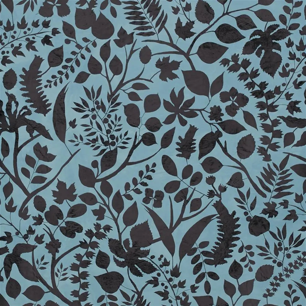 L'eden 06 Blue Wallpaper | Christian Lacroix Europe