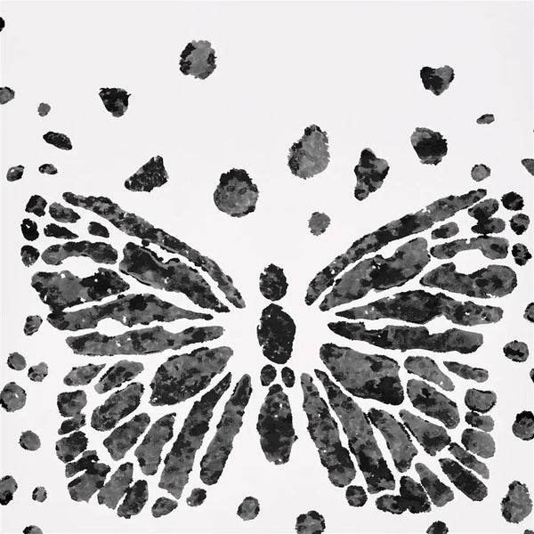Les Messagers Butterfly 04 Black White | Christian Lacroix Europe