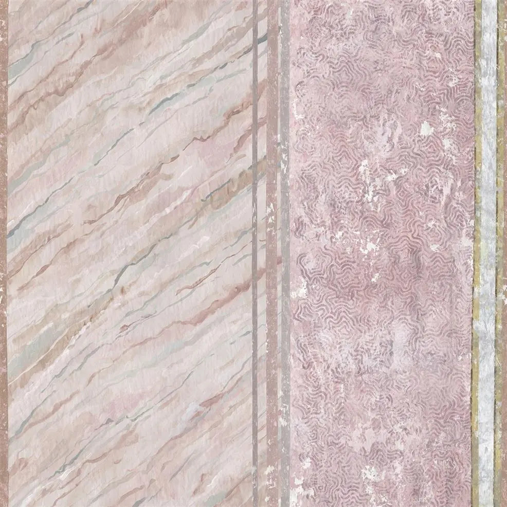 Foscari Fresco Scene 2 Panel 1 Tuberose | Designers Guild Europe
