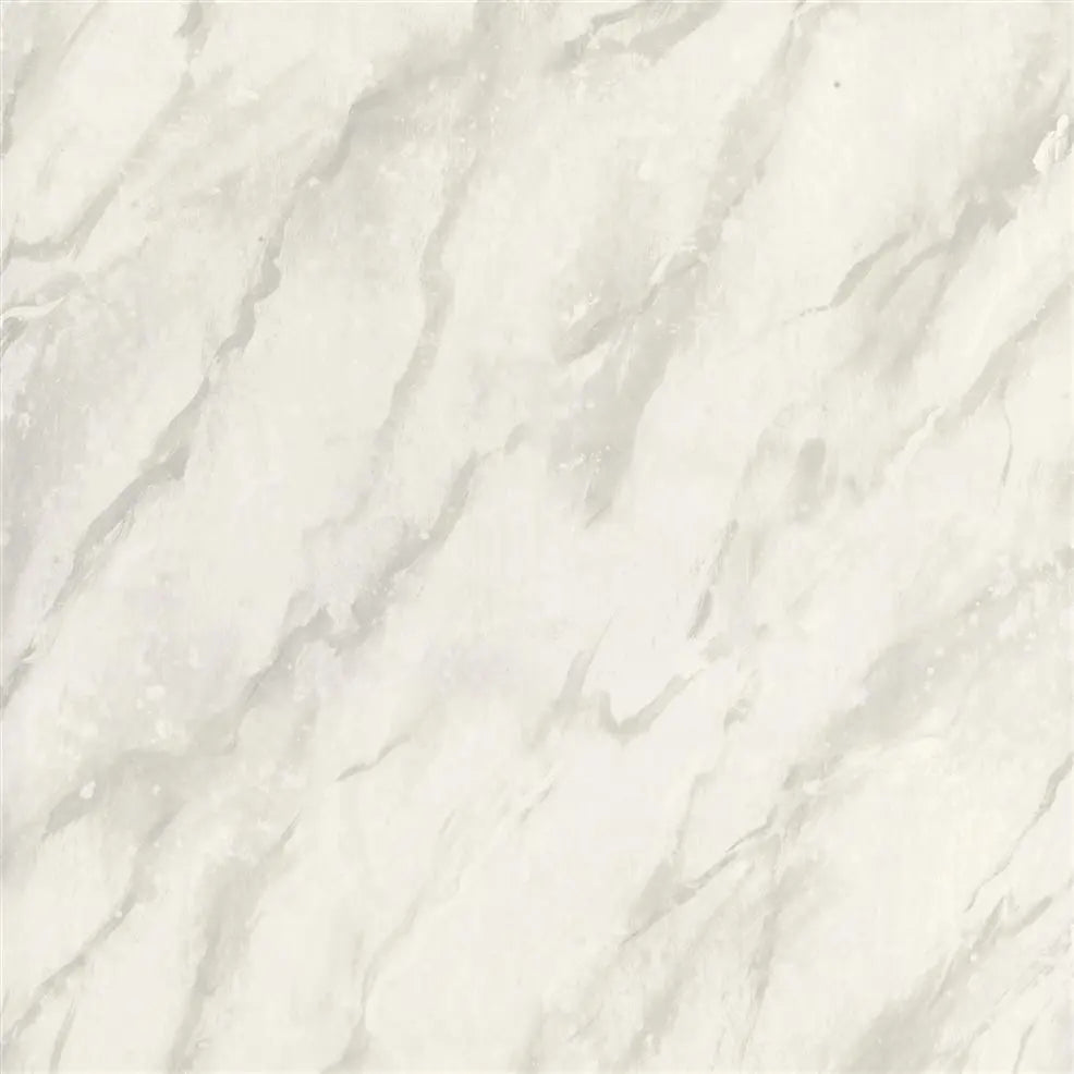 Carrara Marble Grande 01 Ivory Wallpaper | Designers Guild Europe