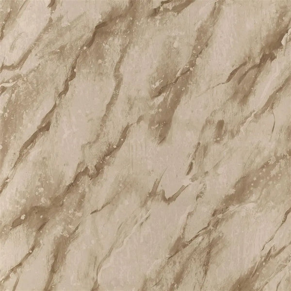 Carrara Marble Grande 07 Bronze Wallpaper | Designers Guild Europe