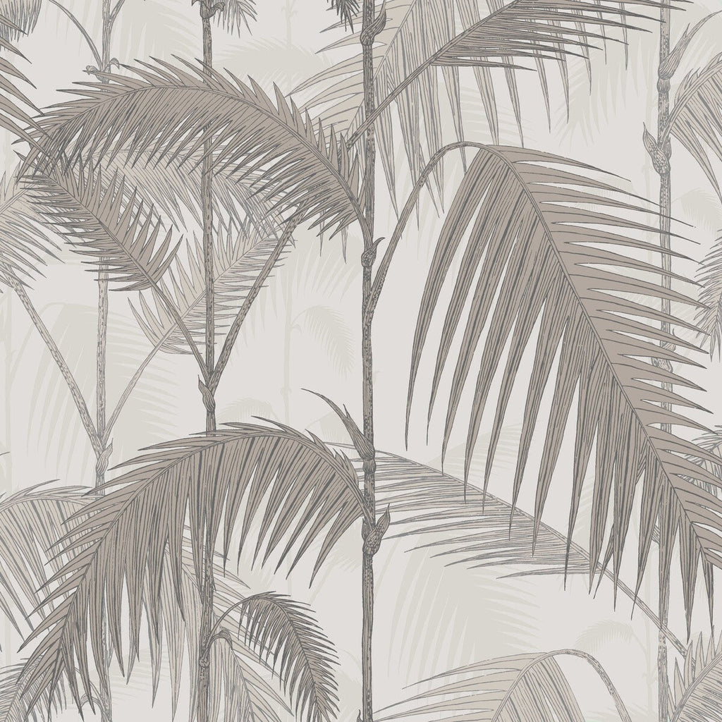 Palm Jungle - Stone/Taupe Taupe By Cole & Son | Cole & Son Icons | Botanical & Floral Wallcovering