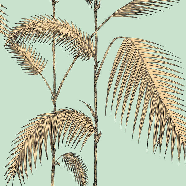 Palm Leaves - Mint/Yellow Multi | Cole & Son