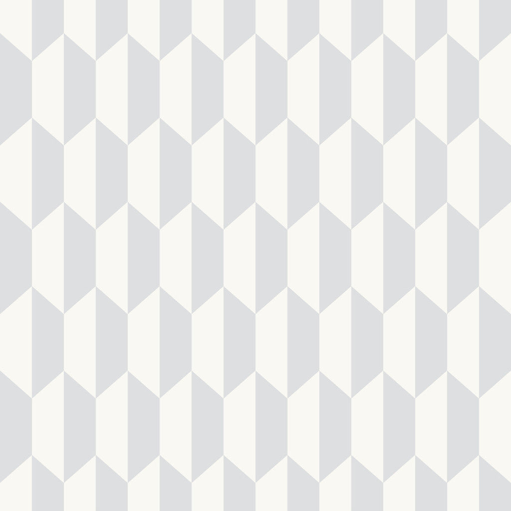 Petite Tile - Grey Light Grey By Cole & Son | Cole & Son Icons |Modern Geometric Wallcovering Print