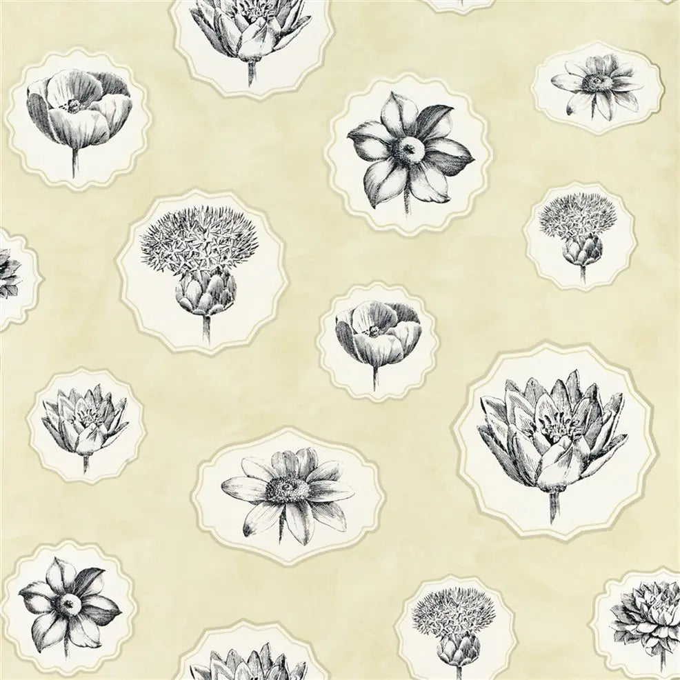 Herbariae 05 Cream Wallpaper | Christian Lacroix Europe
