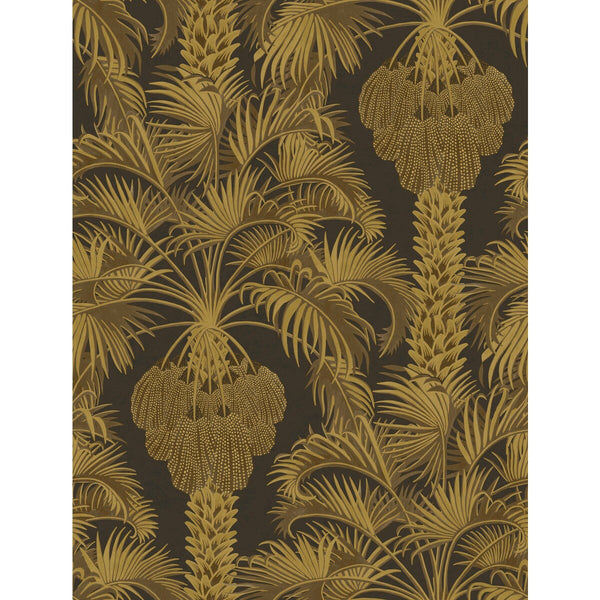 Hollywood Palm - Charcoal & Gold | Cole & Son