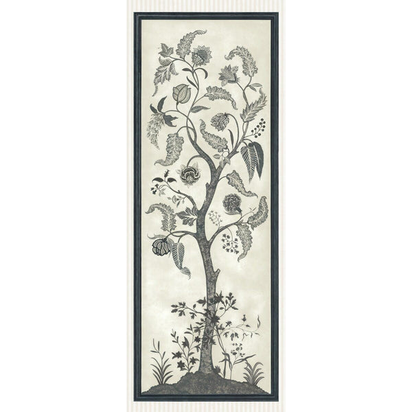 Trees Of Eden/Paradise - Charcoal & Parchment Charcoal By Cole & Son | Cole & Son Martyn Lawrence Bullard | Botanical & Floral Wallcovering