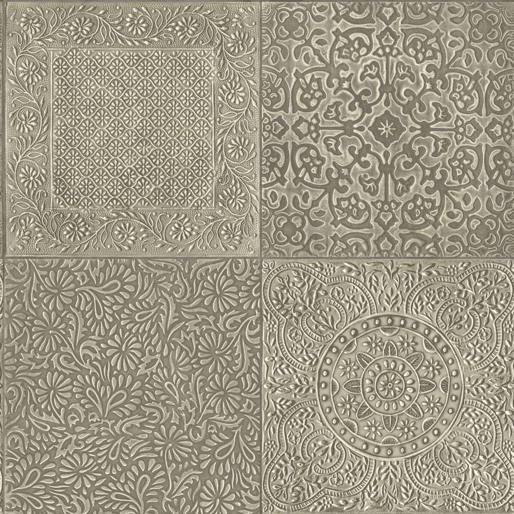 Bazaar - Gilver Metallic By Cole & Son | Cole & Son Martyn Lawrence Bullard |  Wallcovering Print