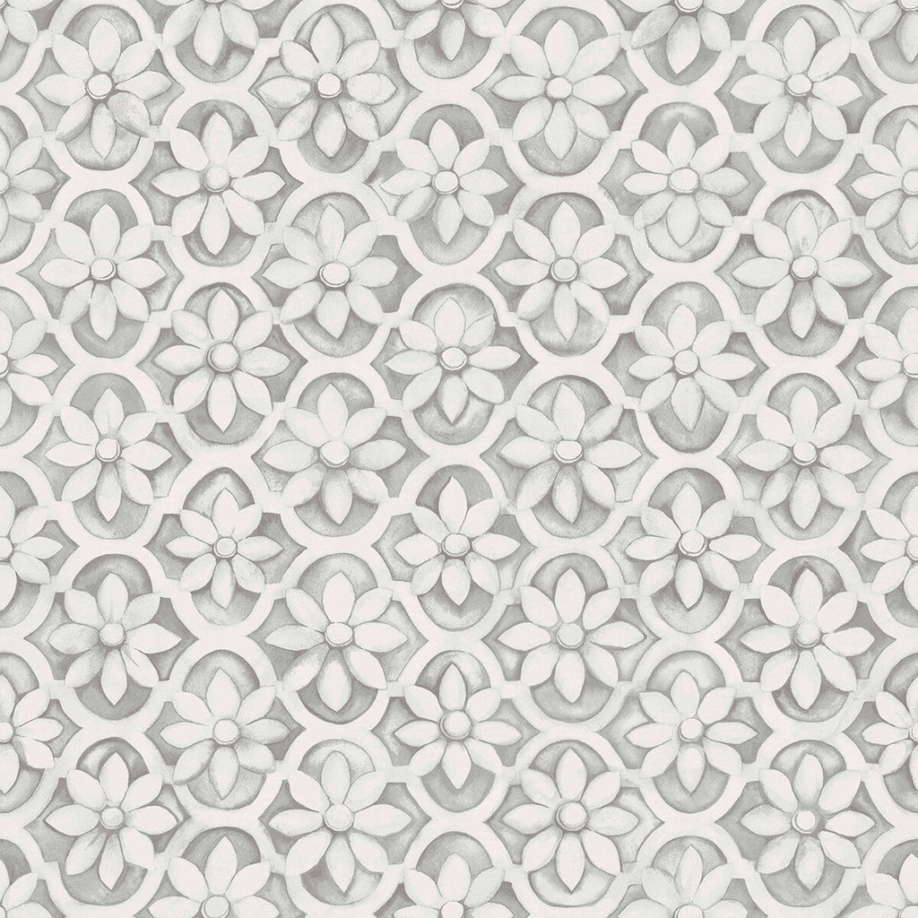 Jali Trellis - Stone Grey By Cole & Son | Cole & Son Martyn Lawrence Bullard |  Wallcovering Print