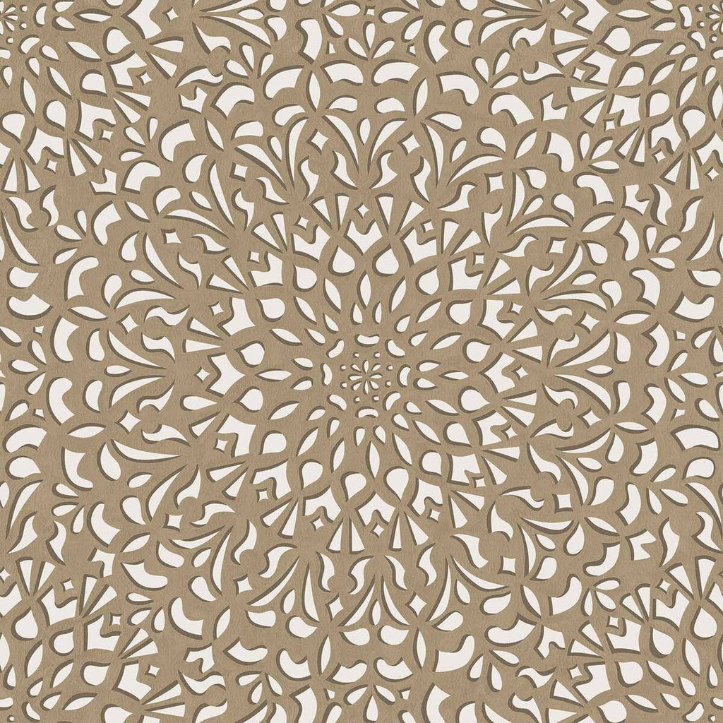 Medina - Gilver & Parchment Metallic By Cole & Son | Cole & Son Martyn Lawrence Bullard |  Wallcovering Print
