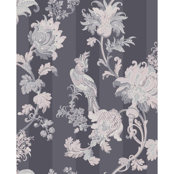 Zerzura - Slate Grey & Blush Pink Multi | Cole & Son