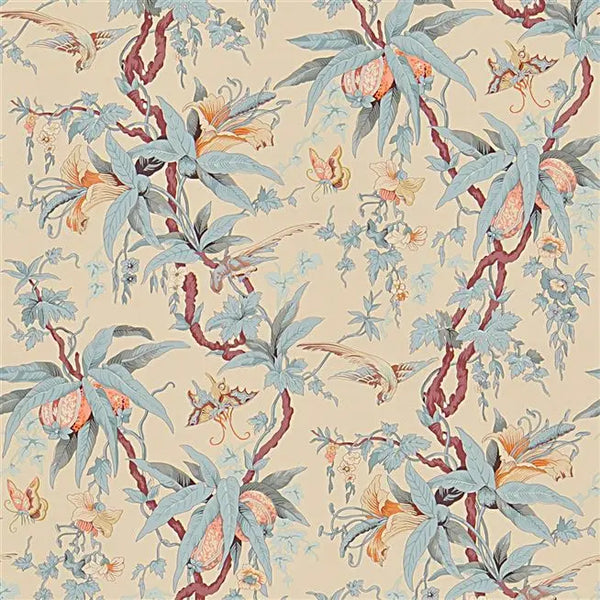 Mary Day Botanical Tea Wallpaper | Ralph Lauren