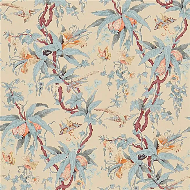 Mary Day Botanical Tea Wallpaper | Ralph Lauren