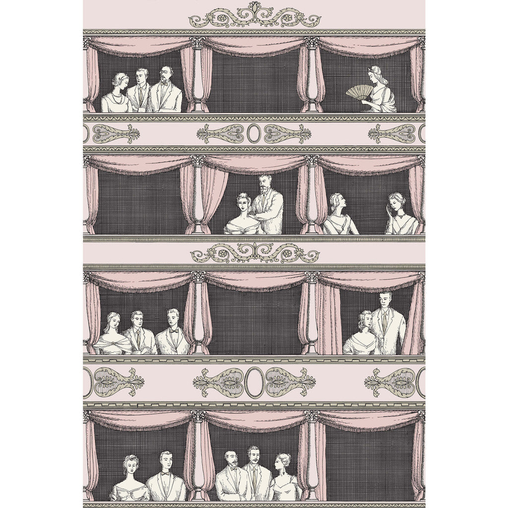 Teatro - Ballet Slipper Multi By Cole & Son | Cole & Son Fornasetti |  Wallcovering Print