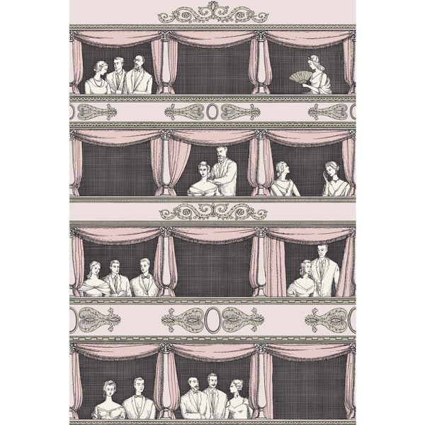 Teatro - Ballet Slipper Multi By Cole & Son | Cole & Son Fornasetti |  Wallcovering Print