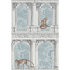 Procuratie Con Vista - Stone & Powder Blue Multi By Cole & Son | Cole & Son Fornasetti |  Wallcovering Print