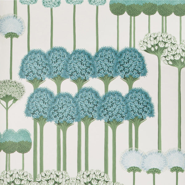 Allium - Teal/Jade/White Multi | Cole & Son