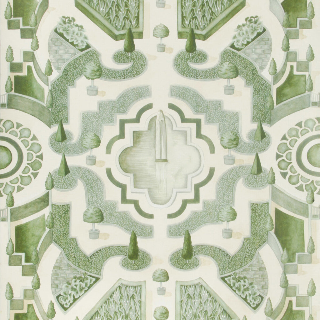 Topiary - Leaf Green Green By Cole & Son | Cole & Son Botanical Botanica |  Wallcovering Print