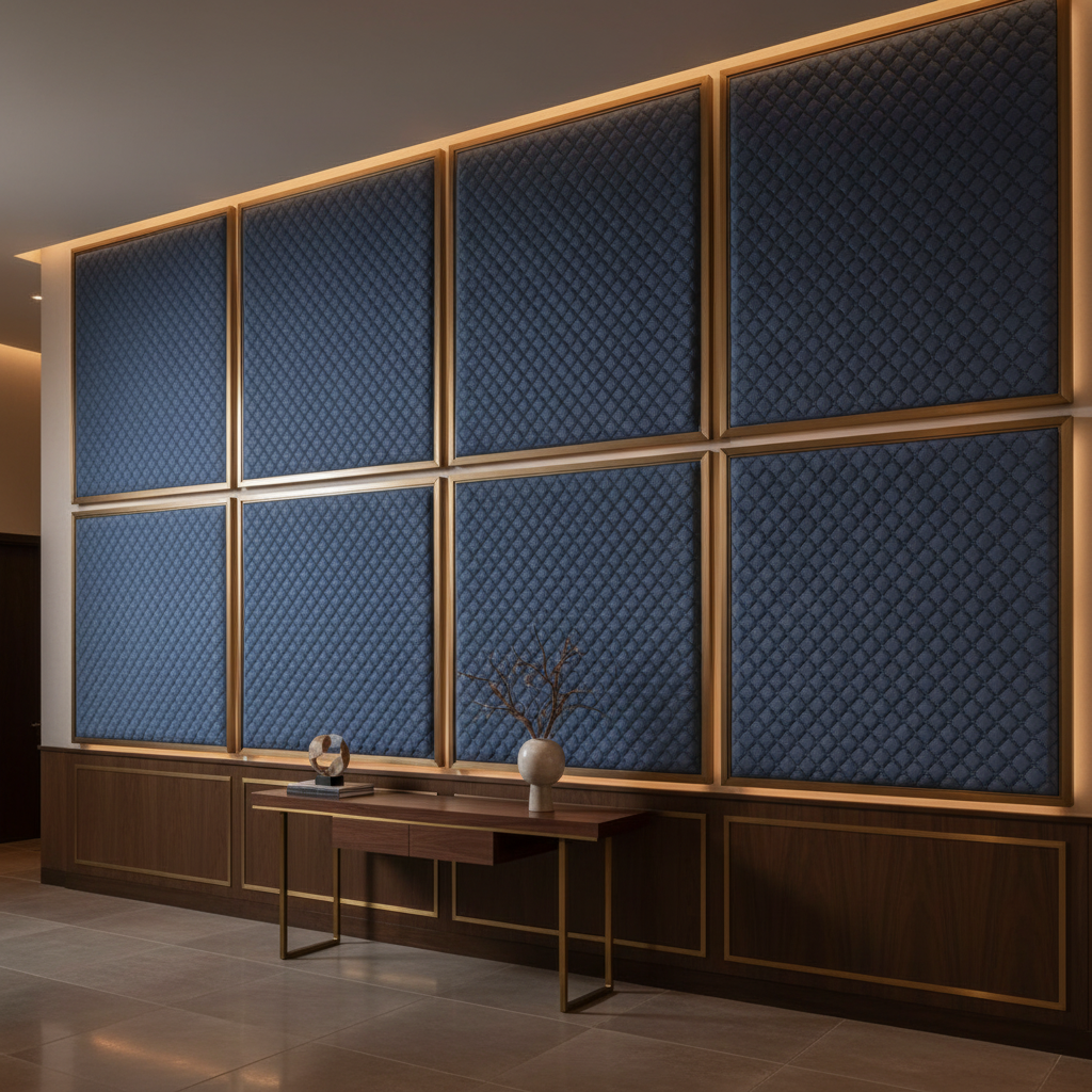 Thatch Cay - Clipper Upholstered Wall Panel | Architectural Fabrics