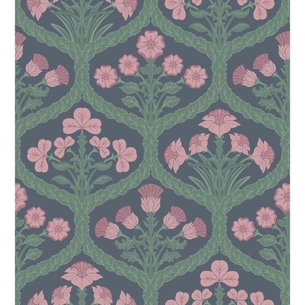 Floral Kingdom - Rose/Fores Multi | Cole & Son