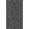 Pugin Palace Flock - Charc Charcoal By Cole & Son | Cole & Son Pearwood | Damask Wallcovering