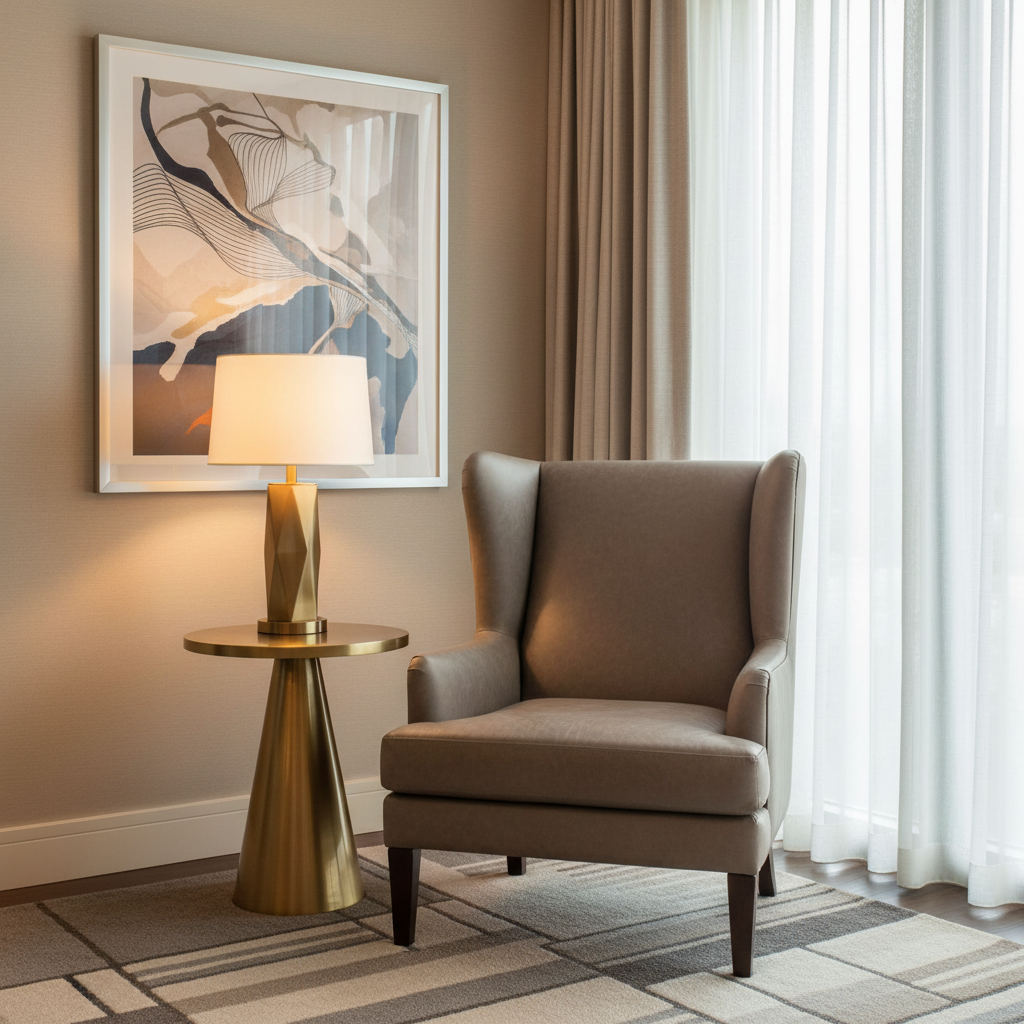 Port Royal - Smoke Upholstered Chair | Architectural Fabrics