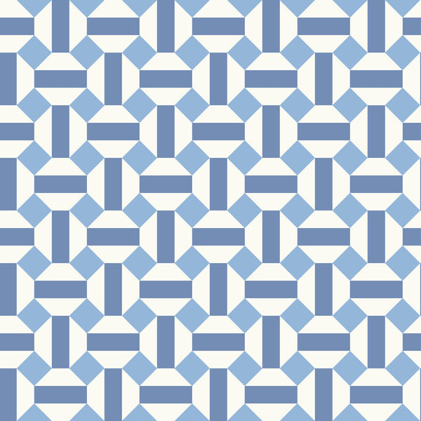 Alicatado - Hyacinth On Chalk Blue | Cole & Son