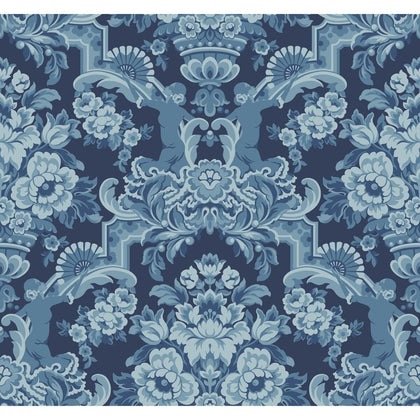 Lola - China Blues On Midnight Blue | Cole & Son