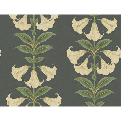 Angels Trumpet - Cream/Olive Green/Charcoal Black | Cole & Son
