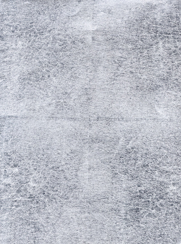 Captiva-Fog Metal Leaf Wallcovering | Phillipe Romano