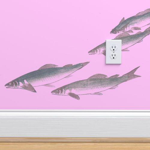 Chiba Shores  Pink DW Wallpaper