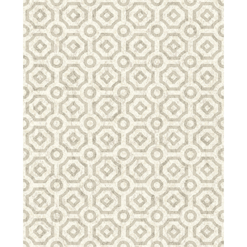 Queen S Quarter - Mic/Parch Beige By Cole & Son | Cole & Son Historic Royal Palaces-Great Masters | Geometric Wallcovering Print