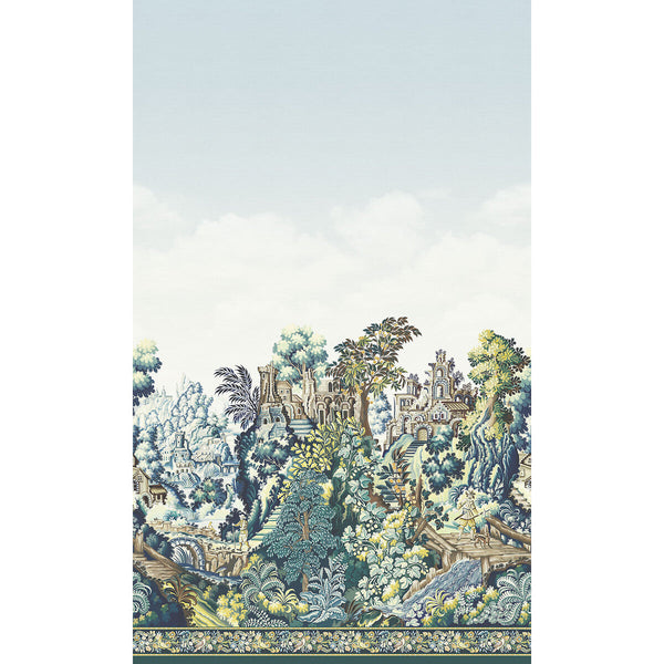 Verdure Tapestry Silk - Pts&L Multi By Cole & Son | Cole & Son Historic Royal Palaces-Great Masters | Novelty Wallcovering Print