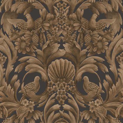 Gibbons Carving - Mbrnz/Chr Bronze | Cole & Son