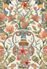 Protea Garden Silk Olvgrn&Tngrn/Wht | Cole & Son — full pattern repeat