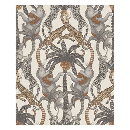 Safari Totem - Gngr&Tp/Prchmnt Brown | Cole & Son