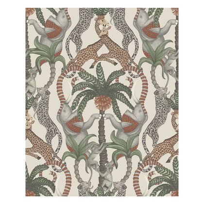Safari Totem - Trct&Frstgrn/Stn Brown | Cole & Son