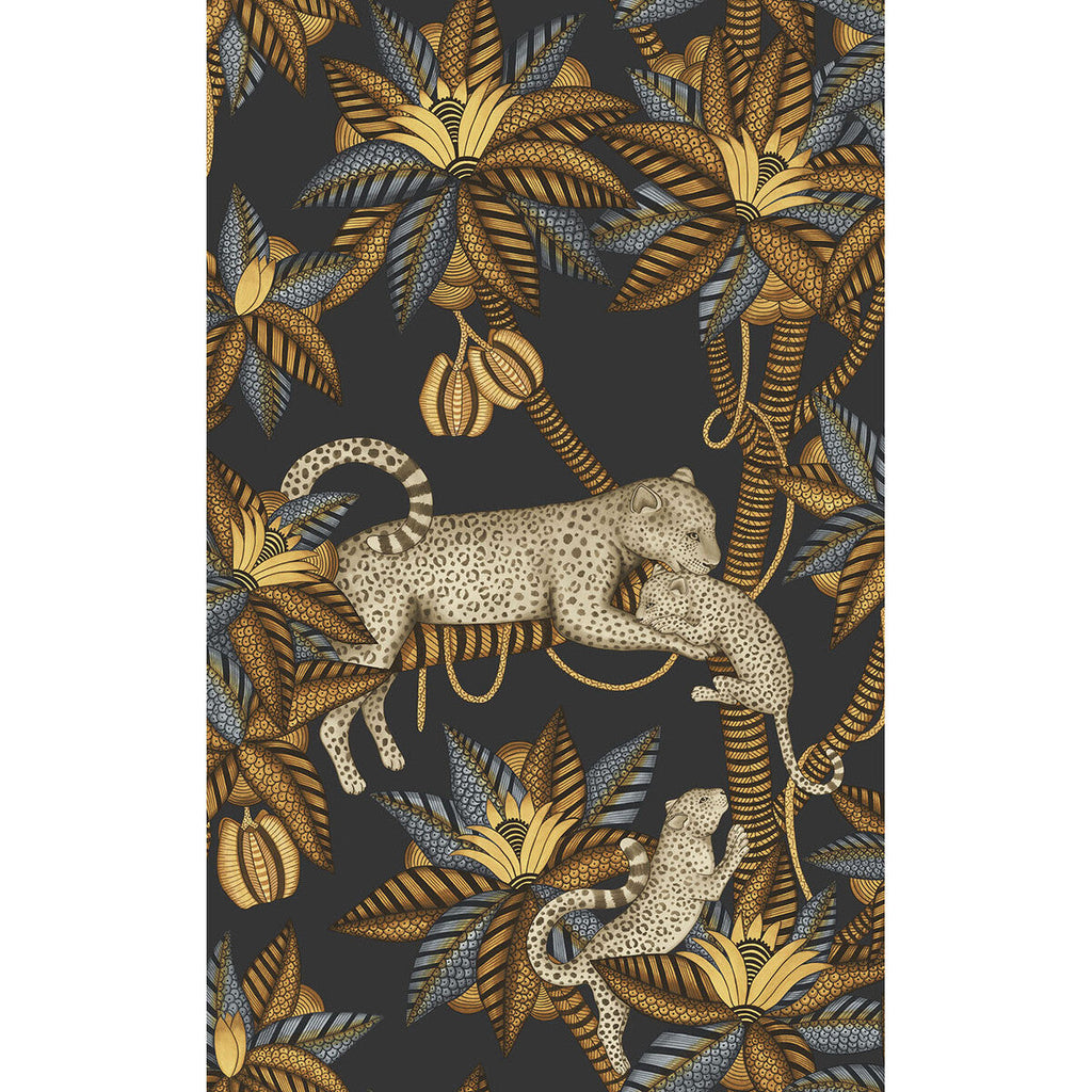 Satara - Brntorng&Snd/Blck Brown By Cole & Son | Cole & Son Ardmore-Jabula |Animal/Insects Botanical & Floral Wallcovering Print