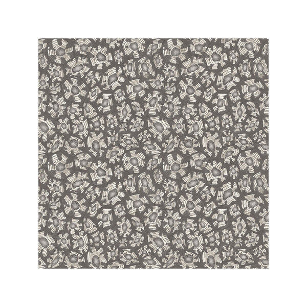 Savanna Shell - Soot Grey By Cole & Son | Cole & Son Ardmore-Jabula | Modern Wallcovering Print