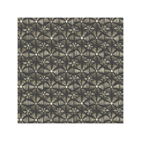 Kalahari - Stone & Charcoal Grey By Cole & Son | Cole & Son Ardmore-Jabula | Geometric Wallcovering Print