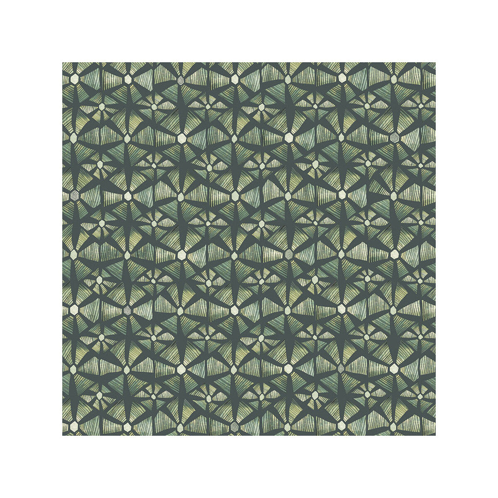 Kalahari - Fr Grn&Rcngcr Grn Green By Cole & Son | Cole & Son Ardmore-Jabula | Geometric Wallcovering Print