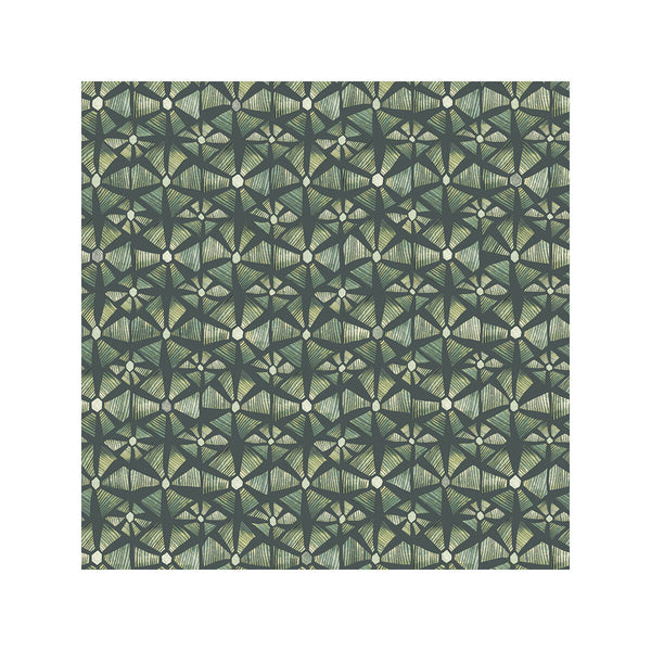 Kalahari - Fr Grn&Rcngcr Grn Green By Cole & Son | Cole & Son Ardmore-Jabula | Geometric Wallcovering Print