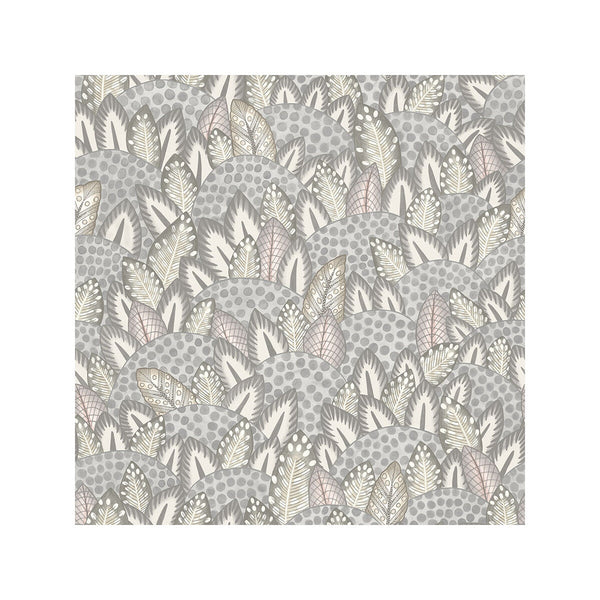 Zulu Terrain - Hthgry&Blsh Grey By Cole & Son | Cole & Son Ardmore-Jabula |Botanical & Floral  Wallcovering Print
