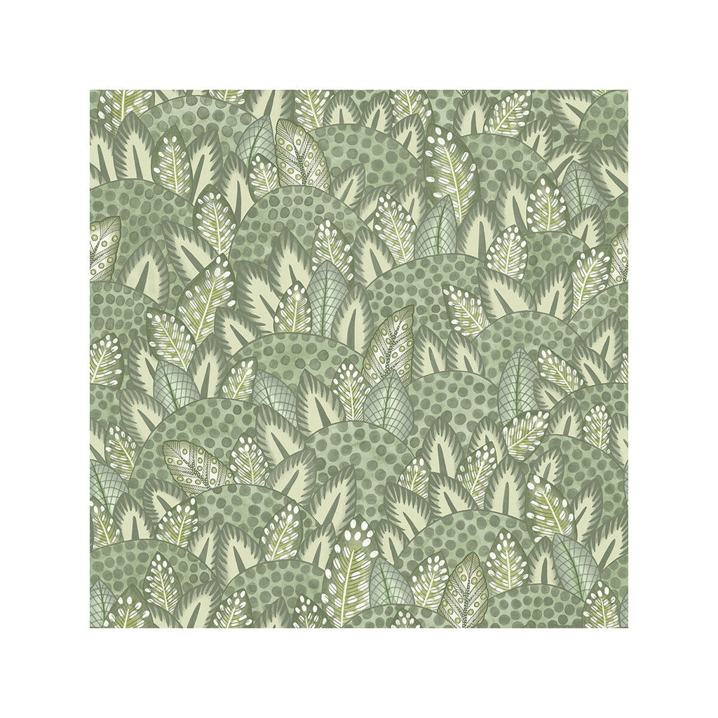 Zulu Terrain - Sage & Olive Green By Cole & Son | Cole & Son Ardmore-Jabula |Botanical & Floral  Wallcovering Print
