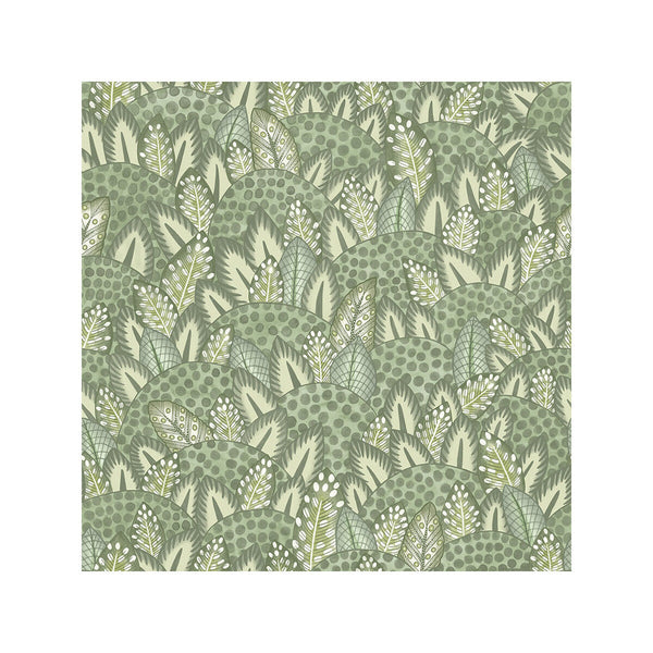 Zulu Terrain - Sage & Olive Green By Cole & Son | Cole & Son Ardmore-Jabula |Botanical & Floral  Wallcovering Print