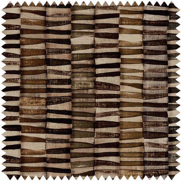 Raye Umber Velvet (Wide) | Hohenberger Wallcovering