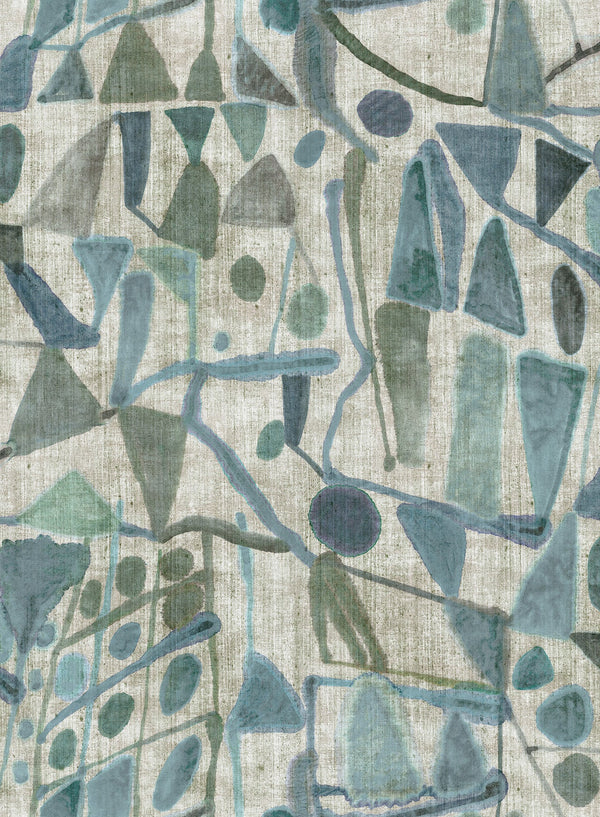 Aurelie Breeze Linen | Hohenberger Wallcovering