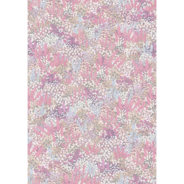 Petite Fleur - Cerise Multi By Cole & Son | Cole & Son The Gardens Vol I |Botanical & Floral  Wallcovering Print